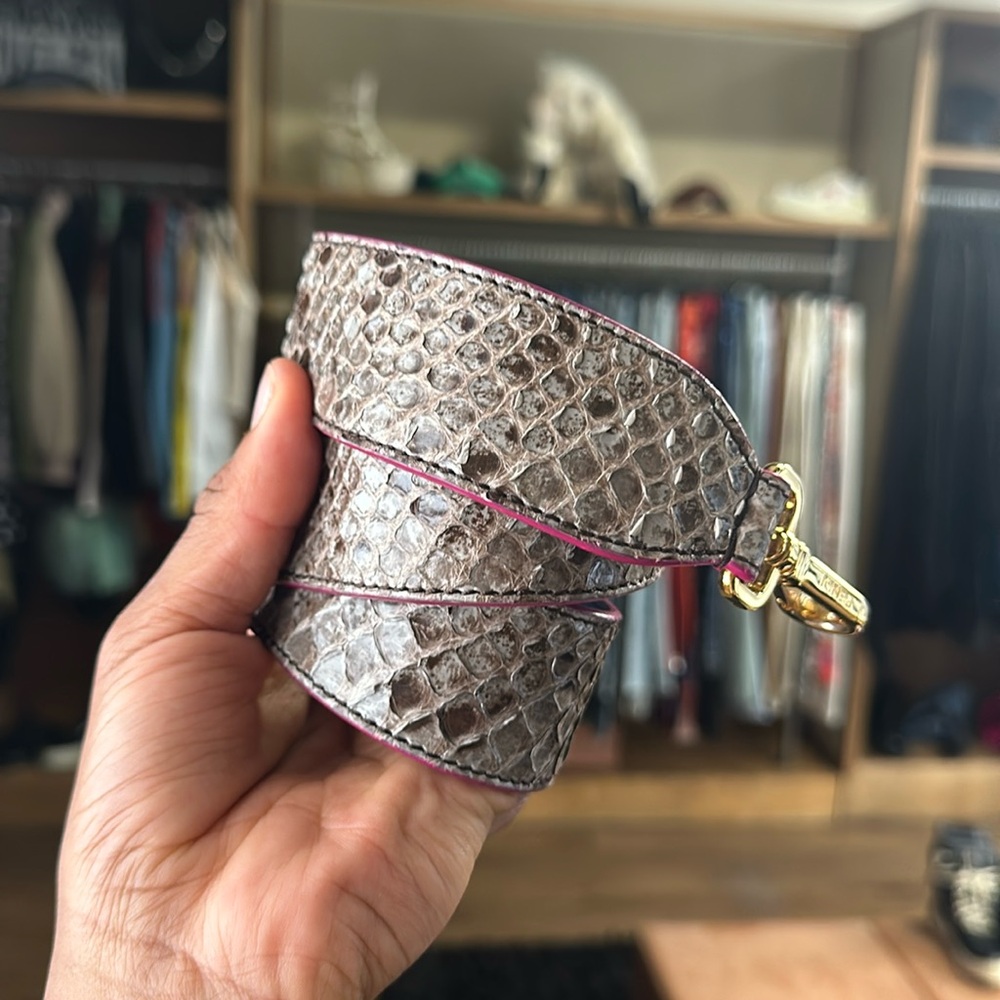 Fendi Strap You Python Bag Strap - image 1